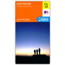 MAP,O/S Dartmoor Explorer 2.5in (with Download)